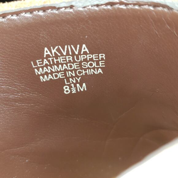 2/20 SALE  AK iflex Clogs mules Shoes Brown leather - Picture 6 of 8